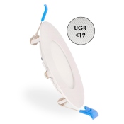 Dalle LED Ronde Pro 5w CCT Coupe 75mm