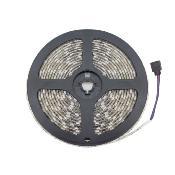 Kit Ruban LED 12V 60led/m 5m IP65 RGB  avec  Contrôleur et Bloc Alimentation