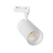 Spot LED Mallet 20w Dimmable CCT Sélectionnable pour Rail Monophasé 