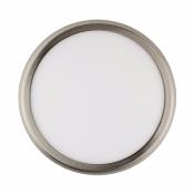 Plafonnier LED Rond Design 24W Alu 300mm