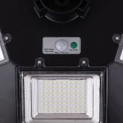 Luminaire LED Solaire Rond 90W 9000 lm IP67 avec Détecteur de Présence