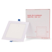 Dalle LED Carré Pro 12w CCT Coupe 150x150mm