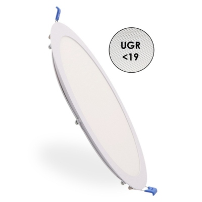 Dalle LED Ronde Pro 25w CCT Coupe 280mm