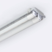 Réglette Etanche 150cm IP65 avec 2 tubes LED Cristal 22w  6160lm