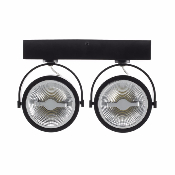 Spot LED Cree en saillie Orientable AR111 30W Dimmable Noir