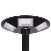 Luminaire LED Solaire Rond 150W 15000 lm IP67 avec Détecteur de Présence