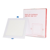 Dalle LED Carré Pro 20w CCT Coupe 205x205mm