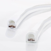 Bobine Gaine Néon LED Flexible Dimmable 7.5W/m 220V AC 120LED/m 50m 180° Blanc Neutre  IP67 Coupe tous les 100cm