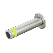 Potelet de Voirie LED Solaire avec bande rétroréfléchissante Acier Inoxydable 900mm 