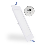 Dalle LED Carré Pro 12w CCT Coupe 150x150mm