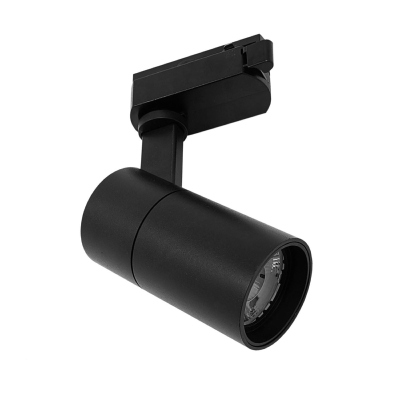 Spot LED New Mallet 20w Noir pour Rail Monophasé 