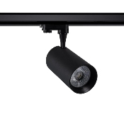 Spot LED Vulcan 30w Noir pour Rail Triphasé