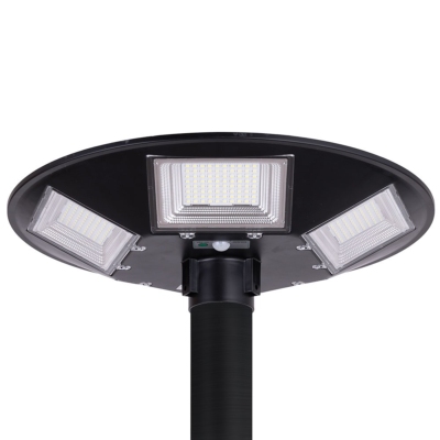 Luminaire LED Solaire Rond 150W 15000 lm IP67 avec Détecteur de Présence