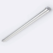 Réglette Etanche 150cm IP65 avec 2 tubes LED Cristal 22w  6160lm