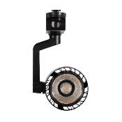 Spot LED Dora 30w Noir pour Rail Monophasé