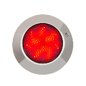 Spot LED Piscine en Saillie Inox  Submersible 12V DC  12W RGBW IP68