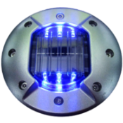 Plot Routier LED Solaire  Encastrable  Rsistance 40 Tonnes 15mm Fixe