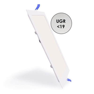 Dalle LED Carré Pro 20w CCT Coupe 205x205mm