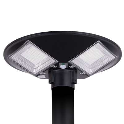 Luminaire LED Solaire Rond 90W 9000 lm IP67 avec Détecteur de Présence