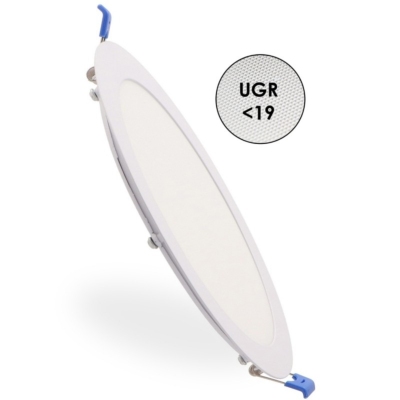 Dalle LED Ronde Pro 20w CCT Coupe 205mm