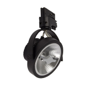 Spot LED CREE AR111 15w Dimmable Noir pour Rail Triphasé