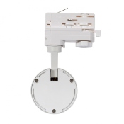 Spot LED New Mallet 30w Blanc pour Rail Triphasé