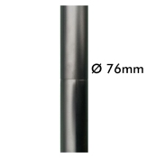 Colonne Acier galvanisé pour luminaire Eclairage Public 3M/4M Démontable 