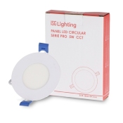 Dalle LED Ronde Pro 5w CCT Coupe 75mm