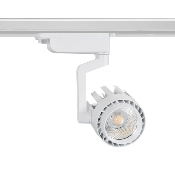 Spot LED Dora 30w Blanc pour Rail Monophasé