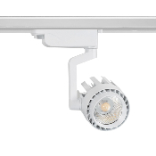 Spot LED Dora 30w Blanc pour Rail Monophasé