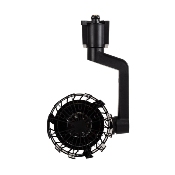 Spot LED Dora 30w Noir pour Rail Monophasé