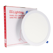 Dalle LED Ronde Pro 25w CCT Coupe 280mm