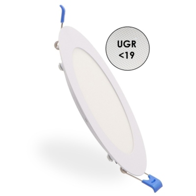 Dalle LED Ronde Pro 9w CCT Coupe 135mm