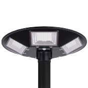Luminaire LED Solaire Rond 150W 15000 lm IP67 avec Détecteur de Présence