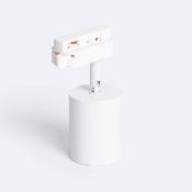 Spot LED Mallet 10w Dimmable Blanc pour Rail Monophasé 