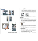 Colonne Acier galvanisé pour luminaire Eclairage Public 3M/4M Démontable 