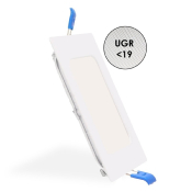 Dalle LED Carré Pro 6w CCT Coupe 105x105mm