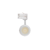 Spot LED Bertha 30w Blanc LIFUD pour Rail Triphasé