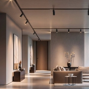 Spot LED Bertha 30w Blanc LIFUD pour Rail Triphasé