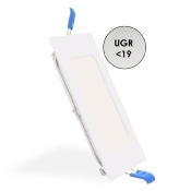 Dalle LED Carré Pro 6w CCT Coupe 105x105mm