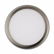 Plafonnier LED Rond Design 18W Alu 225mm