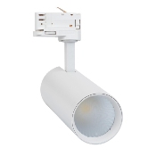 Spot LED Bertha 30w Blanc CCT pour Rail Triphasé