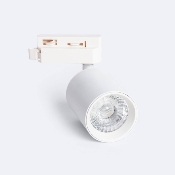 Spot LED Mallet 10w Dimmable Blanc pour Rail Monophasé 