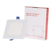 Dalle LED Carré Pro 6w CCT Coupe 105x105mm