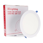 Dalle LED Ronde Pro 20w CCT Coupe 205mm