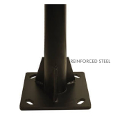 Colonne Acier galvanisé pour luminaire Eclairage Public 3M/4M Démontable 