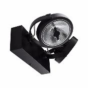 Spot LED Cree en saillie Orientable AR111 30W Dimmable Noir