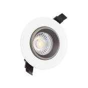 Spot LED Downlight COB Orientable 360° Rond 18W Design 120mm